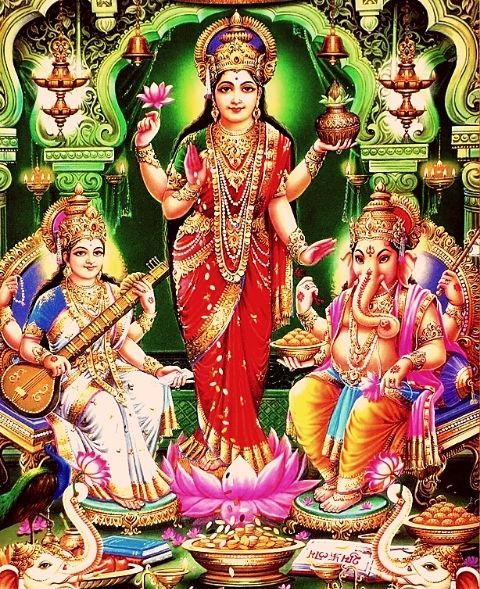 151+ Goddess Laxmi ji Photo: Symbol of Prosperity 58 laxmi ganesh photos 1
