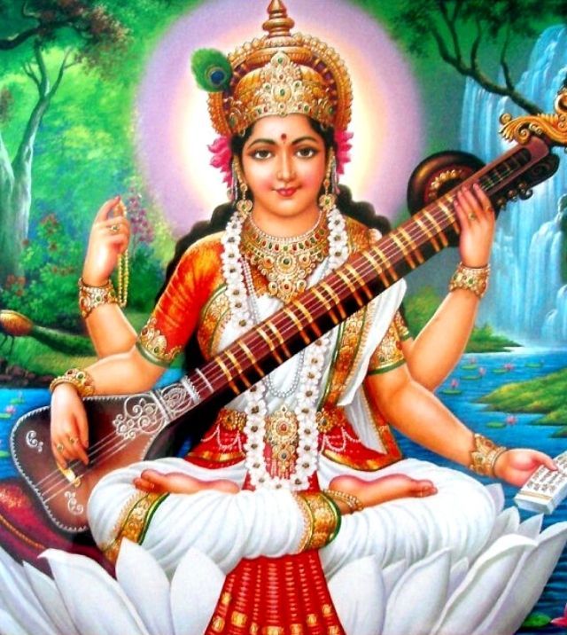 saraswati mata photo