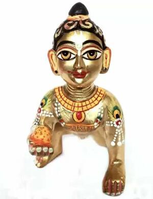 5 Beautiful Laddu Gopal Murti for your Home 2 astadhatu brass laddu gopal murti