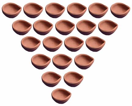 Puja Samagri List for all Hindu Puja's 13 clay deepa