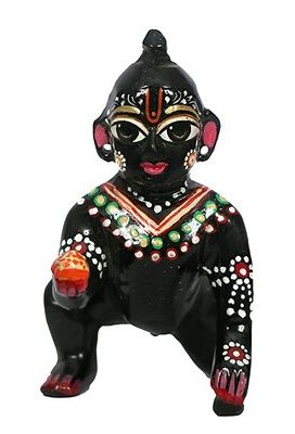 5 Beautiful Laddu Gopal Murti for your Home 3 laddu gopal black