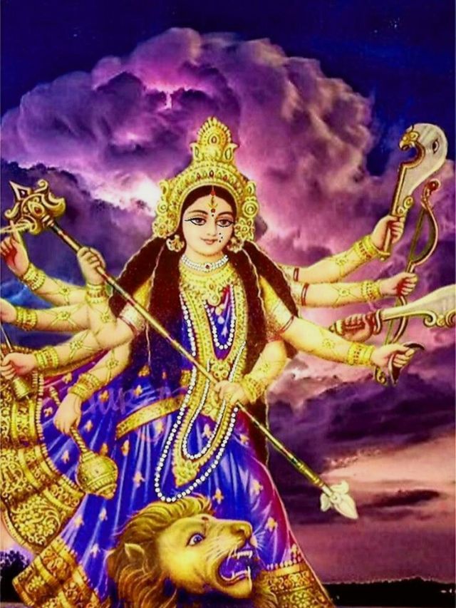images of maa durga hd