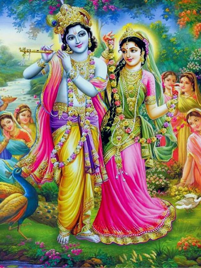 wallpaper krishna radha