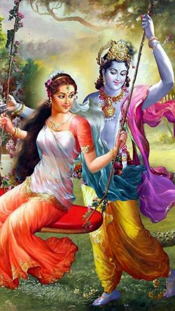 romantic radha krishna wallpaper hd