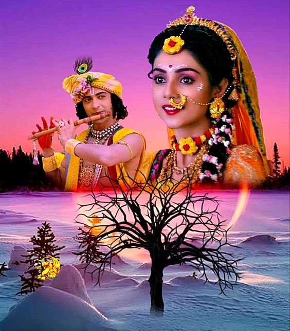 30+ HD Wallpaper Whatsapp DP Radha Krishna Serial Images