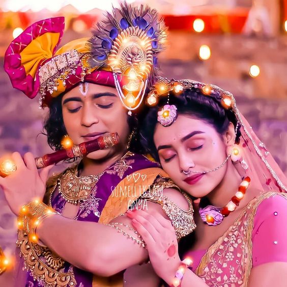 radha krishna image