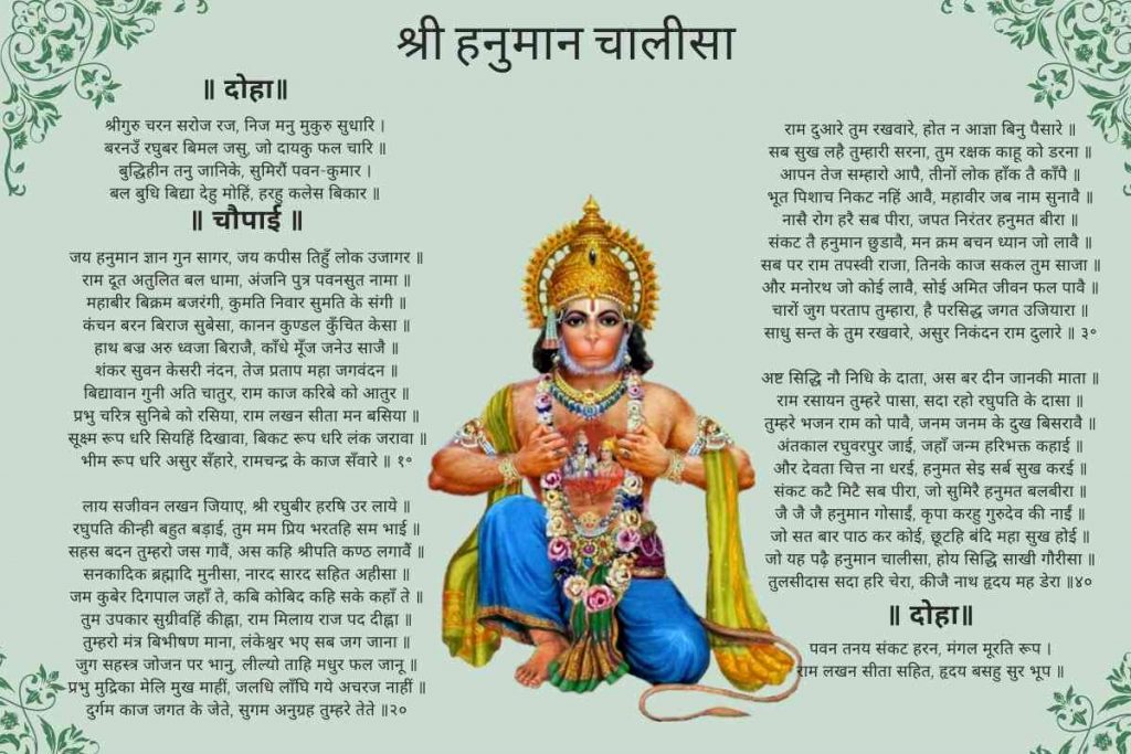 हनुमान चालीसा पाठ हिंदी मै photo | Hanuman Chalisa in Hindi Images 10 shri hanuman photos