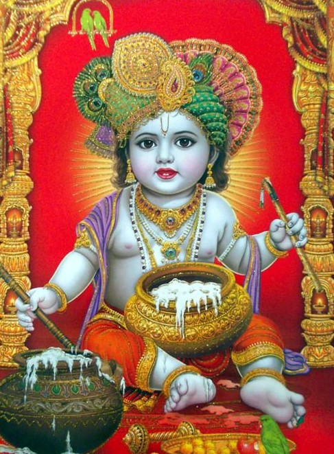 cute kanha ji dp