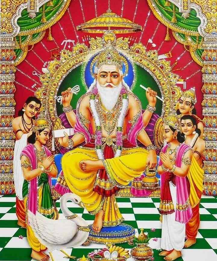 beautiful image of vishwakarma