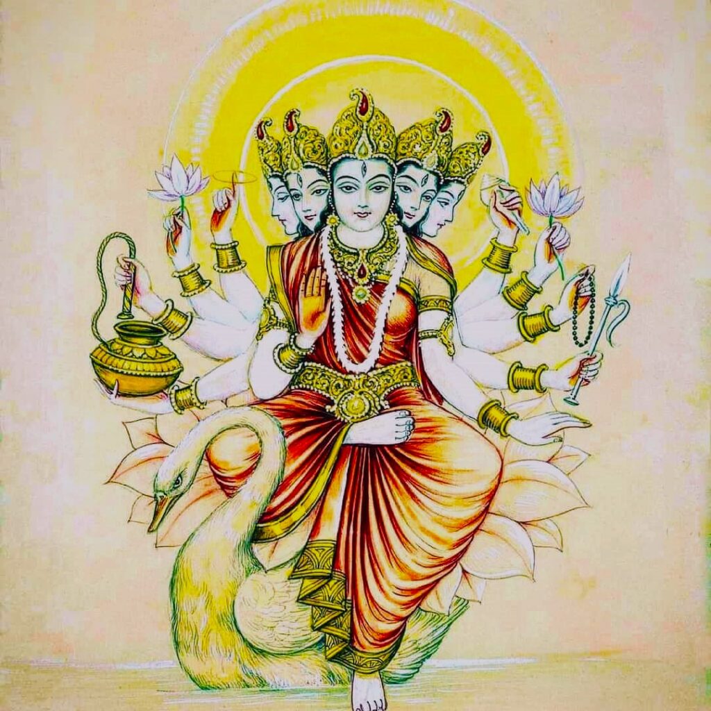 gayatri devi drawing