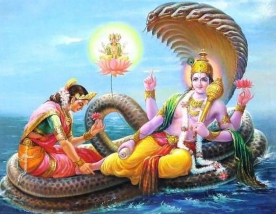 lord vishnu laxmi