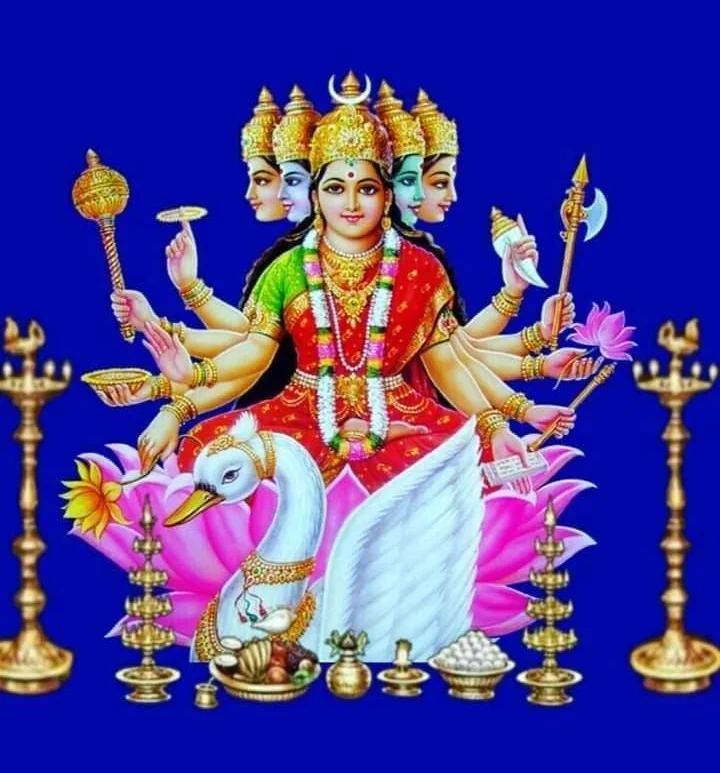 Goddess Gayatri HD Wallpapers Gayatri Devi Mantra Pictures by Rohit Anand