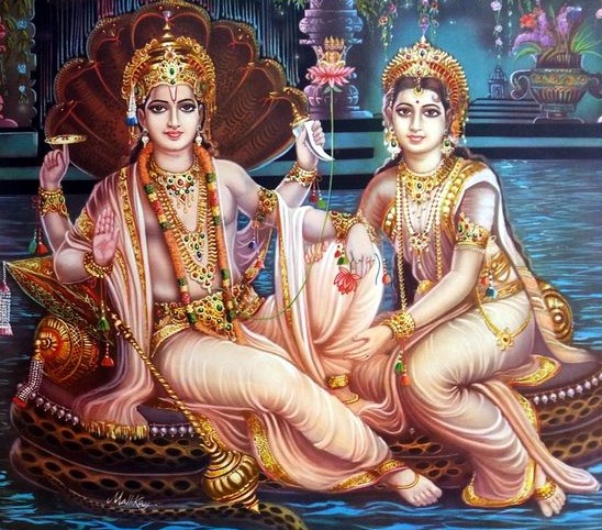 image of vishnu laxmi 1