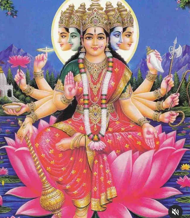 images of gayatri devi
