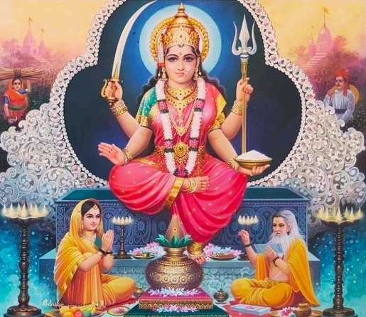127+ Beautiful Santoshi Mata Images for Blessings and Inspiration 11 images of santoshi maa