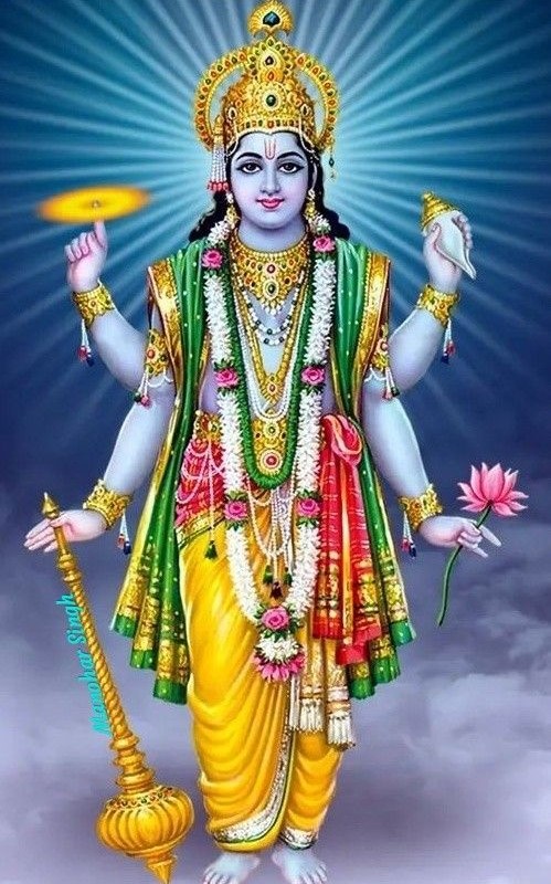 lord vishnu image hd