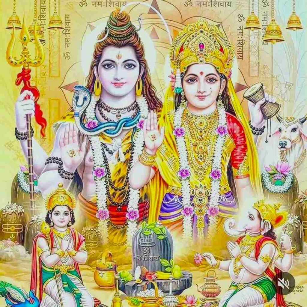romantic shiv parvati vivah image 1