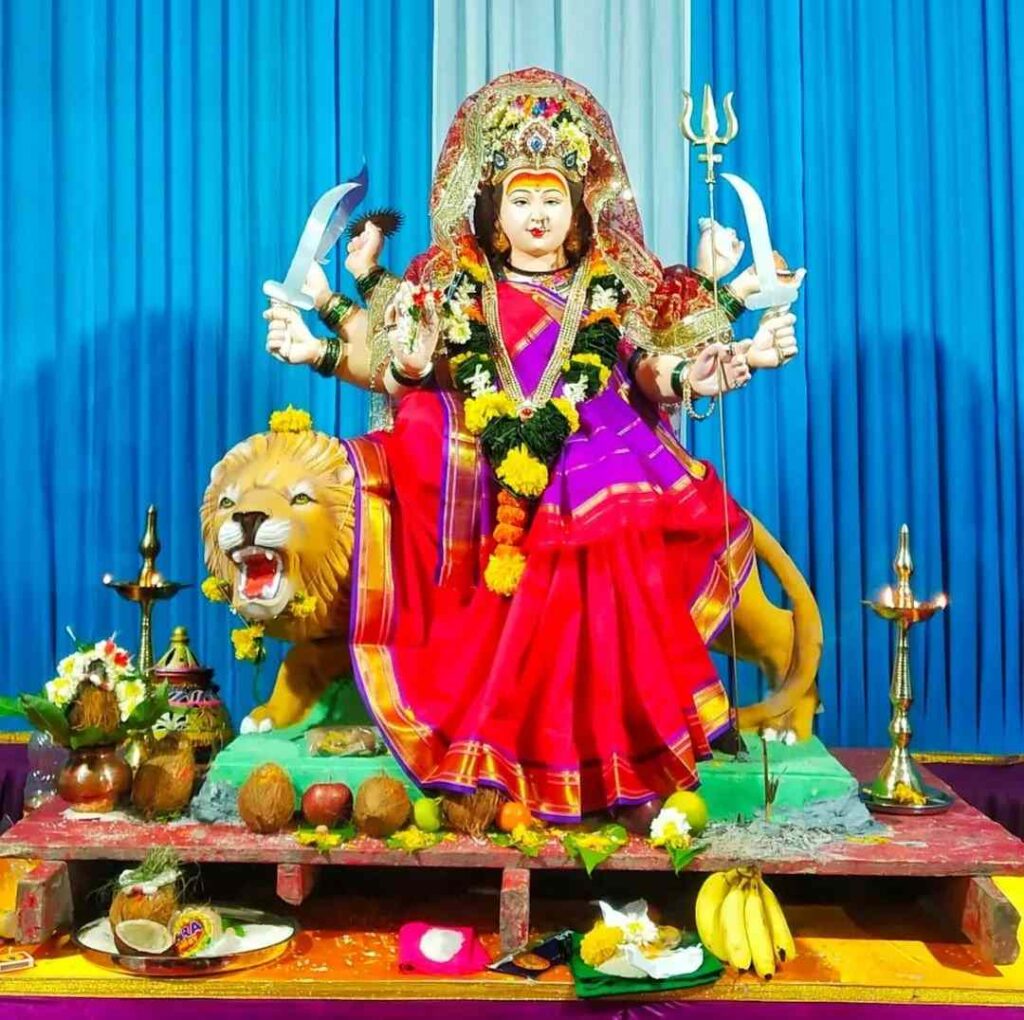 127+ Beautiful Santoshi Mata Images for Blessings and Inspiration 29 santoshi maa photo