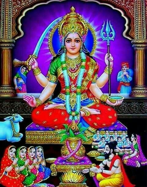 127+ Beautiful Santoshi Mata Images for Blessings and Inspiration 10 santoshi mata hd wallpaper