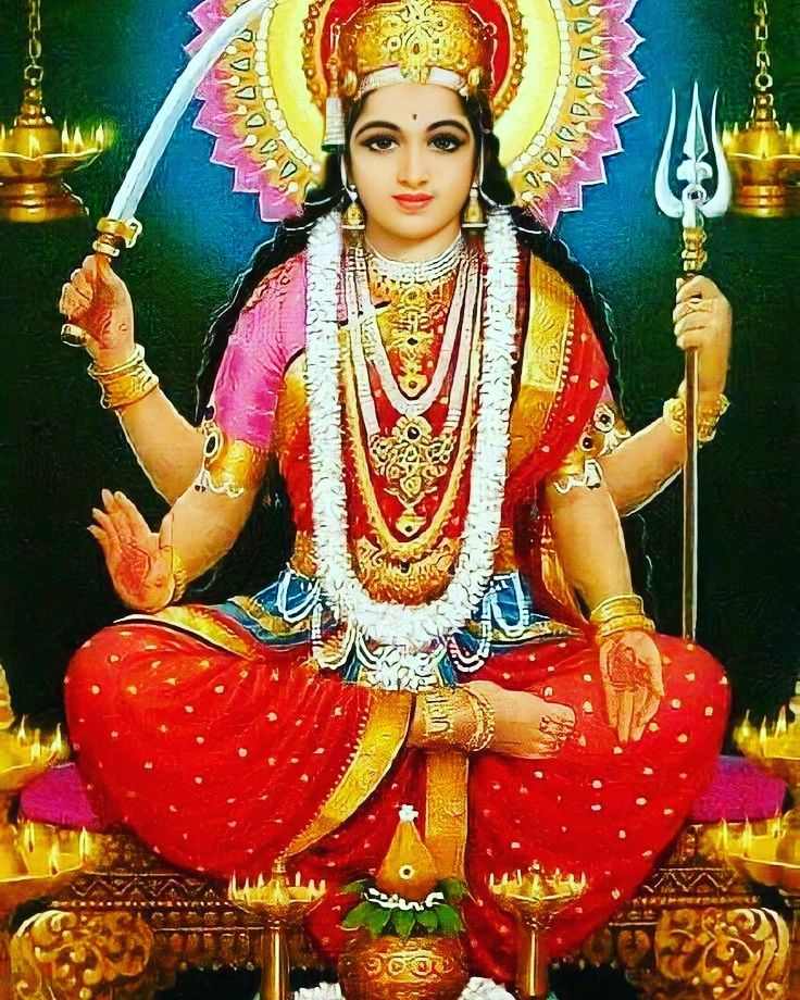 127+ Beautiful Santoshi Mata Images for Blessings and Inspiration 7 santoshi mata images