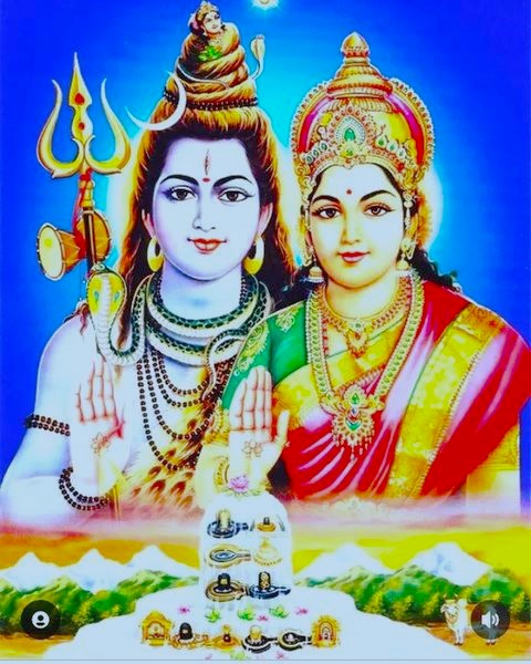 shiv parvati hd image 1