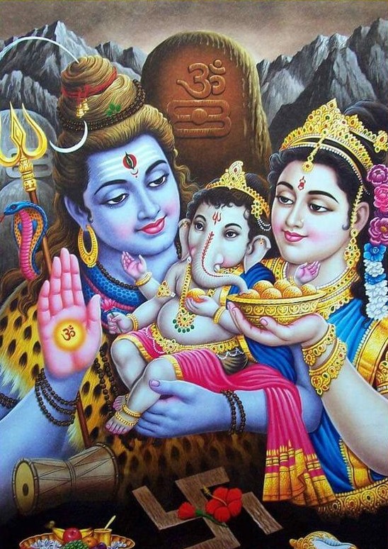  Anime Lord Shiva Maa Parvati Wallpaper HD Download  MyGodImages