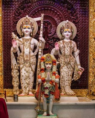 hanuman ram sita photo