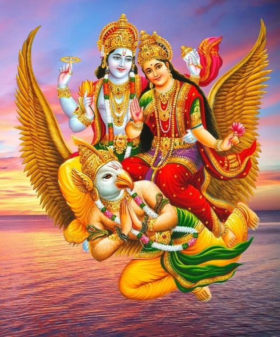 vishnu bhagwan laxmi mata ki photo