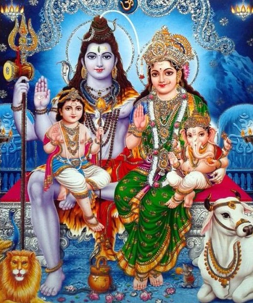 wallpaper shiv parvati