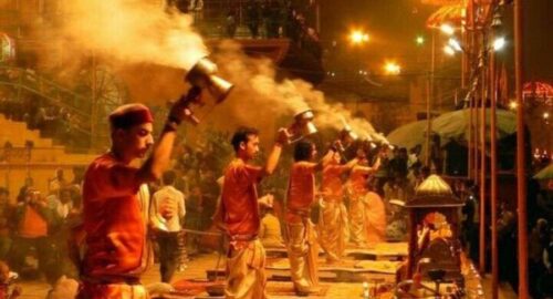 ganga aarti image