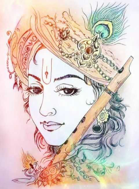 80 Krishna Sketch Stock Photos Pictures  RoyaltyFree Images  iStock