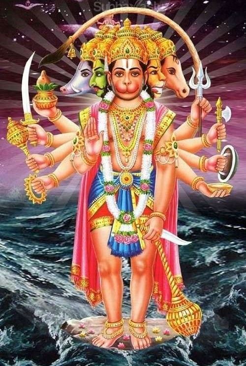 83+ Best Images of Panchmukhi Hanuman 12 panchmukhi hanuman ji hd photo