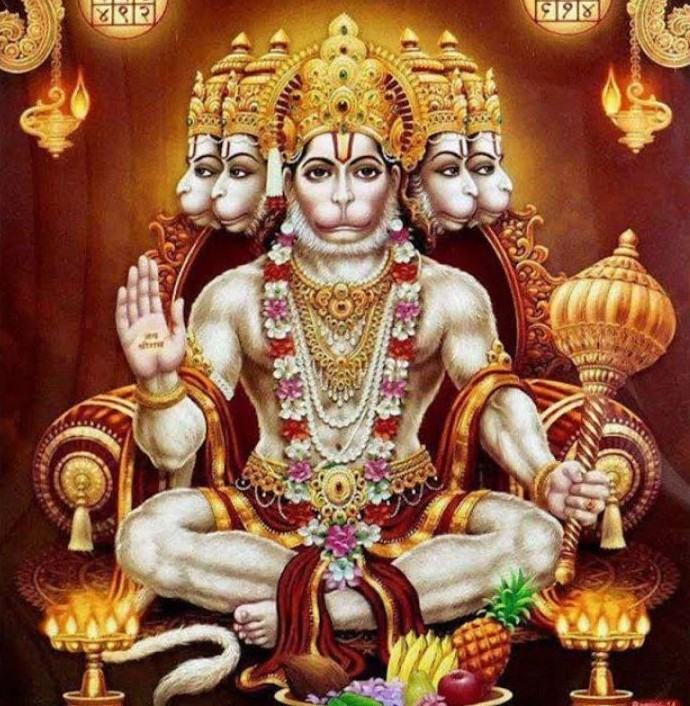 83+ Best Images of Panchmukhi Hanuman 6 panchmukhi hanuman ji ki photo hd