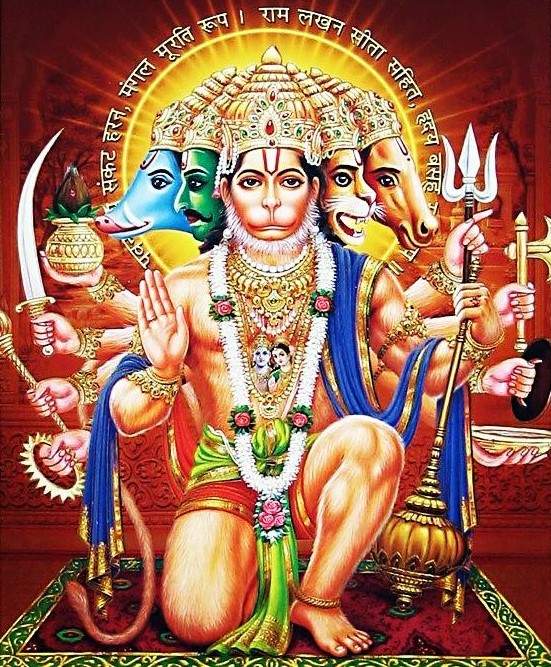 83+ Best Images of Panchmukhi Hanuman 8 panchmukhi hanuman photo download