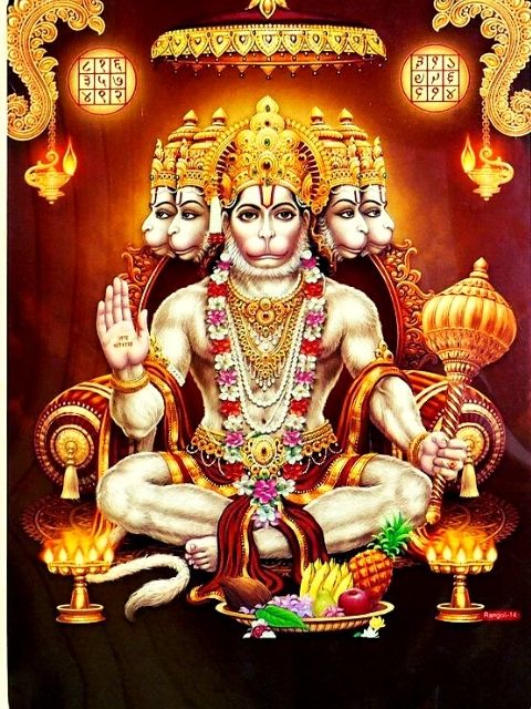 83+ Best Images of Panchmukhi Hanuman 19 panchmukhi hanuman photo