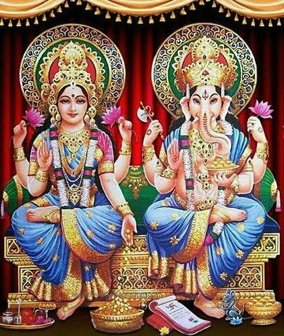 128+ Ultimate Ganesh Lakshmi Photos Collection 15 ganesh lakshmi pic