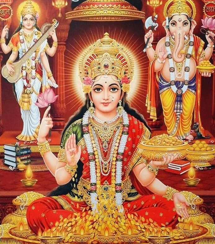 122+ HD Laxmi Ganesh and Saraswati Images Latest Collections 3 ganesh laxmi saraswati image