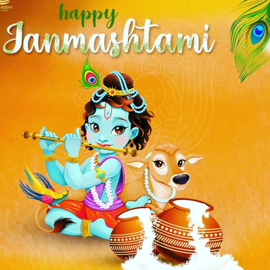 happy janmashtami image hd 2