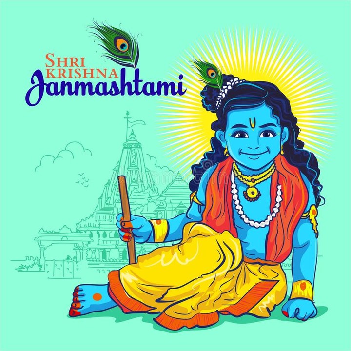 krishna janmashtami hd image 1