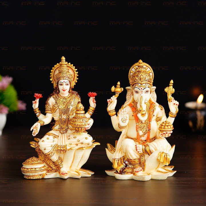128+ Ultimate Ganesh Lakshmi Photos Collection 2 lakshmi ganesh image