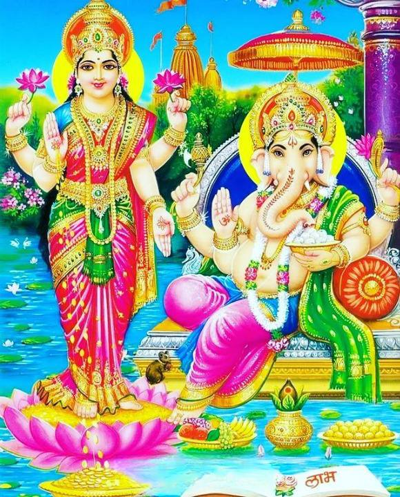 128+ Ultimate Ganesh Lakshmi Photos Collection 13 lakshmi ganesh wallpaper hd
