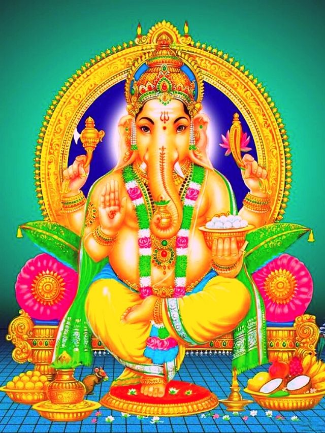 Ganapati Bappa Wallpaper 4K, Lord Vinayak, Ganapati