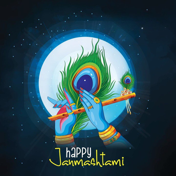 lord krishna janmashtami image