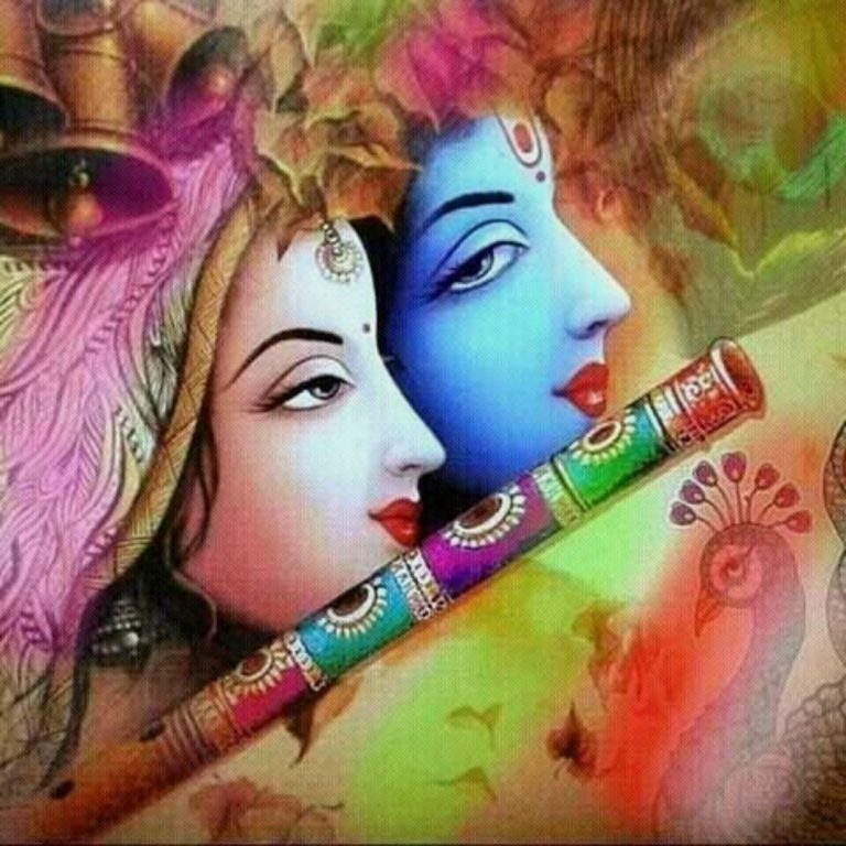 beautiful radha krishna wallpaper