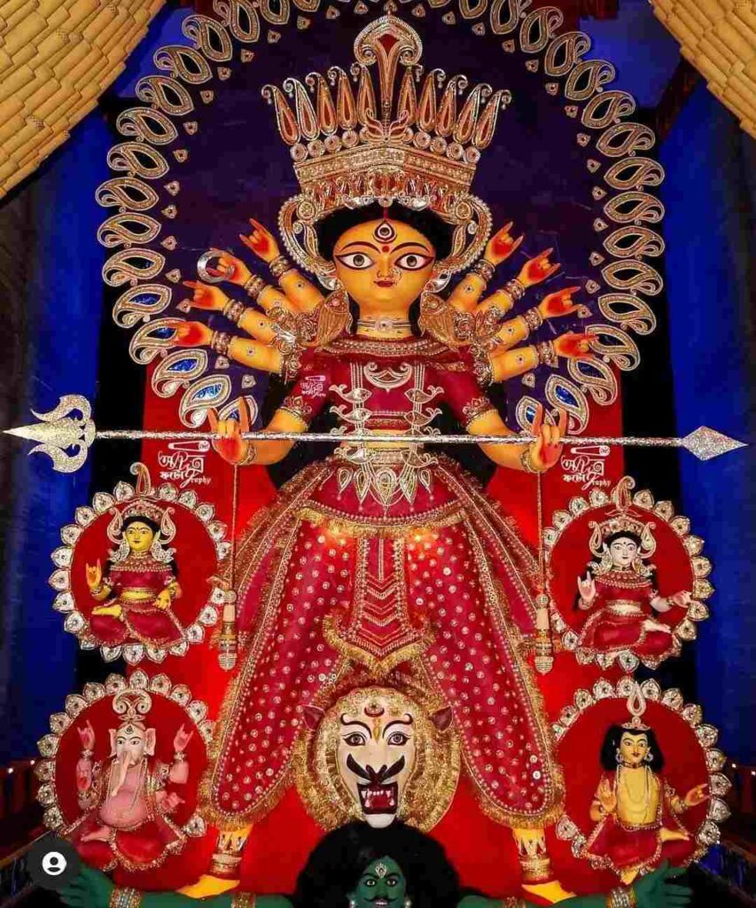 durga puja photo shoot