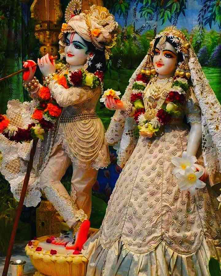 god image krishna radha