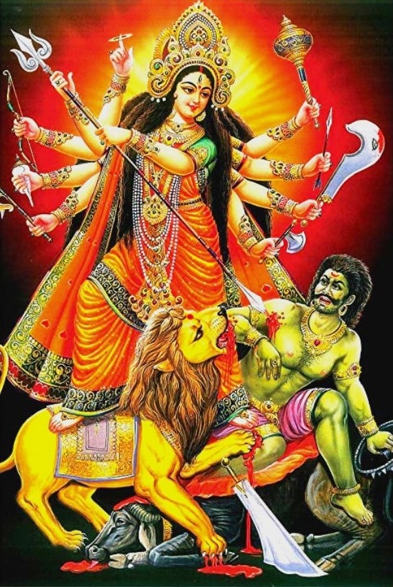 hd wallpaper durga mata