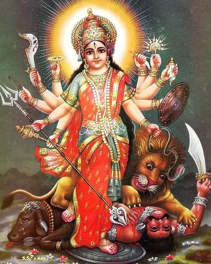 hd wallpaper durga