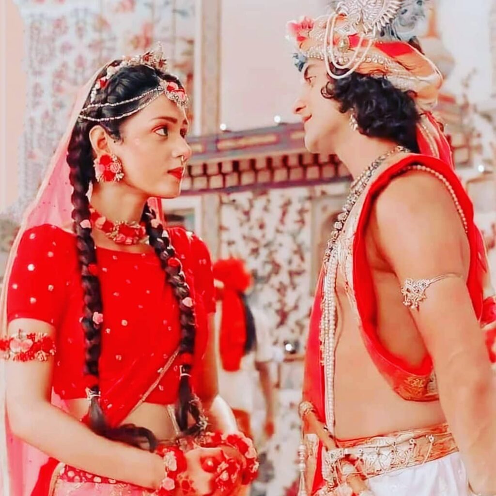 hd wallpaper radha krishna serial images