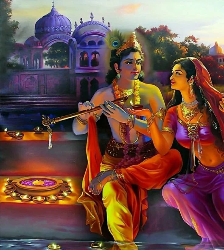 radha-krishna HD Mobile Wallpapers